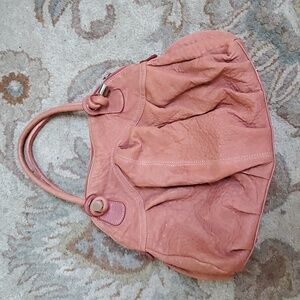 Sundance coral slouch boho shoulder bag